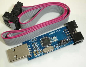 USBASP Programmer R2 Double Power 3.3V/5V AVR for Arduino - Imagen 1 de 3