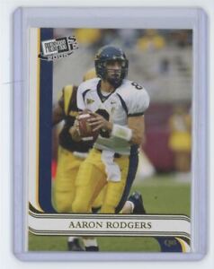 2005 Press Pass SE Gold Aaron Rodgers Rookie Football Card #G7