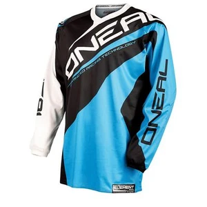 O'Neal Element Jersey RACEWEAR Trikot Blau Motocross Mountainbike Enduro Shirt - Picture 1 of 7