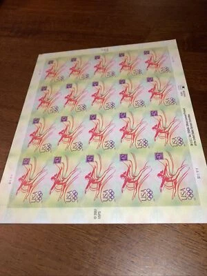NEW 42¢ - Beijing Summer Olympics - 20 Postage Stamps - Free Shipping  -  USA - Image 1 of 4