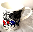 Rugby Themed  Mug "The Scrum" Comical Image Based on "The Scream" by Munch