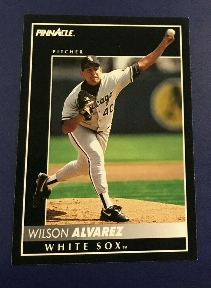 1992 Pinnacle # 192 WILSON ALVAREZ ROOKIE RC Chicago White Sox Great Card !  - Image 1 of 1