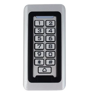 Lettore RFID tastiera metallo controllo accessi SIB2K WIG26 IP68 con 2000 utenti esterni - Foto 1 di 7