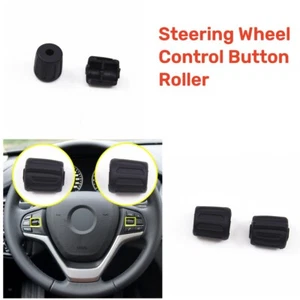 For BMW X1 2016-UP X5 2013-18 X6 14-19 2pcs Steering Wheel Control Button Roller - Picture 1 of 7