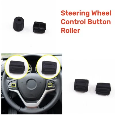 Para BMW X1 2016-UP X5 2013-18 X6 14-19 2 piezas Volante Control Botón Rodillo Foto 1 de 4