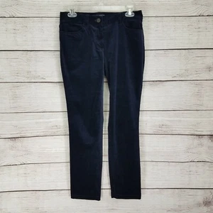 Pantalones de pana Brooks Brothers 2 en azul marino recto informal carrera nuevos con etiquetas $198 - Imagen 1 de 8