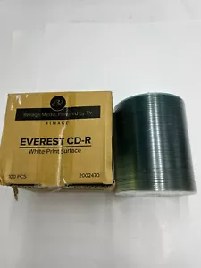 Box of 100 Rimage Media Everest CD-R White Print Surface 2002470 Durable - Picture 1 of 7