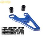 Front Sprocket Cover Chain Guard Protector Blue For Kx125 Kx250 Kx250f Kx450f