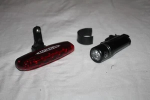 Cat Eye TL-LD600 Bicycle LED Rear Light & Opti Cube 50 ft Head Light jul24 #8 - Picture 1 of 3