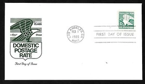 #2111 (22c) "D" & Eagle Artmaster FDC  - Picture 1 of 2