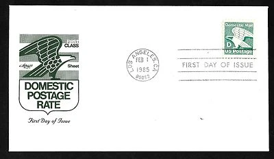 #2111 (22c) "D" & Eagle Artmaster FDC  - Image 1 of 2