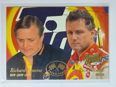 1996 Fleer Ultra NASCAR Fresh Start Update New Crew Chief #U94 Richard Broome - Image 1 of 2