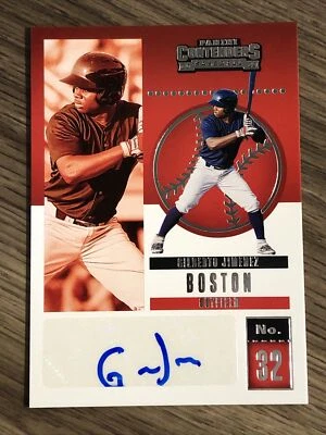 2020 Panini Contenders Auto Gilberto Jimenez - Image 1 of 2
