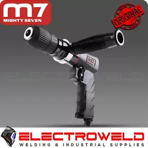 M7 Air Drill 1/2" Keyless Chuck Reversible Pneumatic Q-Series Mighty 7 M7-QE841 - Picture 1 of 2