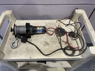 Superwinch ATV1800 ATV 1800 LB Winch 1118200 Used Complete WORKS - Image 1 of 4