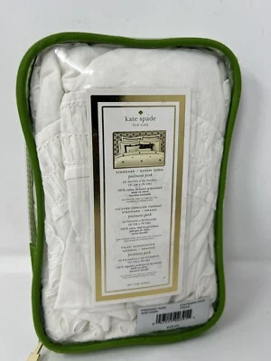 NOVO Kate Spade Standard Queen Sham algodão Piedmont Park 20x30 - Imagem 1 de 4