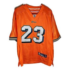 NFL Miami Dolphins Ronnie Brown #23 Reebok Authentic Sewn On Jersey Size 52 
