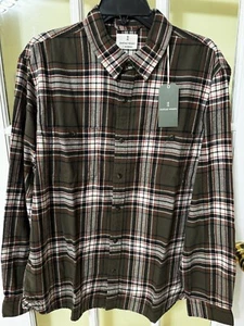 Mutual Weave Button Up Shirt Men's Small - Picture 1 of 6
