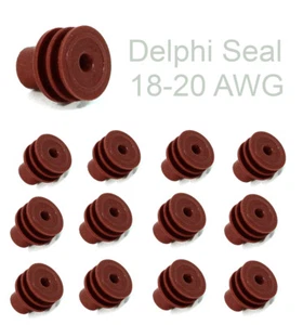 Delphi Weather Pack Metri-Pack 280 Series Red Seal 18 20 AWG ( Pack of 40) - Bild 1 von 4