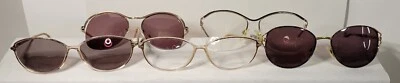  Lot of Vintage Eye Glasses  Womens Metal Frames and Plastic Frames 1980s 1990s - Image 1 of 4