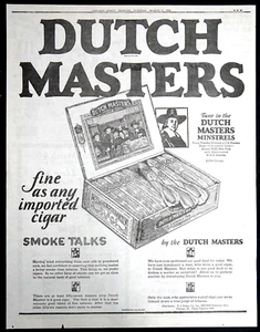 1929 Chicago Tribune Newspaper Full Page Ad - Dutch Masters Cigars - Picture 1 of 1