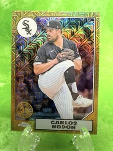 Carlos Rodon - Gold Mojo - 2022 Topps Chrome #T87C2-89 Chicago White Sox 1987 To - Picture 1 of 11