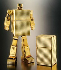 Spirits Of Chogokin GX-32 Gold Lightan Painted Action Figure Bandai Japan
