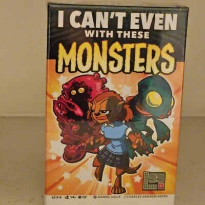 I Can’t Even With These Monsters Game SEALED Level 99 Games Out Of Print - Image 1 of 4
