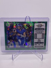 2023 Chronicles Draft Picks Contenders Optic WILL LEVIS  Green Cracked Ice /6