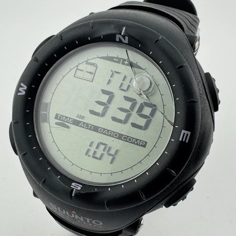 Suunto Navitec Reloj Digital Cuarzo Hombre ALTI Baro Brújula Alarma Batería Nueva Foto 1 de 4