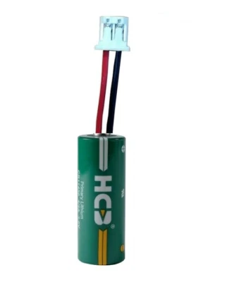 HCB BATTERIA PILA LITIO 3V con CONNETTORE COMPATIBILE ALLARME CSI CR17450
