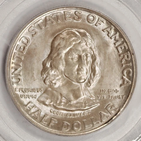1934 Maryland Commemorative Half Dollar PCGS MS66 CAC Nice Luster! #CRB06 Cover