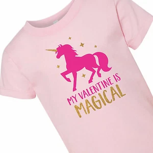 My Valentine Is Magical Toddler T-Shirt - 2T, Valentine's Day, Apparel Accessori - Picture 1 of 2