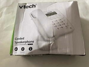 VTech CD1153: Schnurgebundene Freisprecheinrichtung mit Anruferkennung - Weiß - Bild 1 von 4