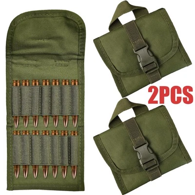 2xBolsa de munición táctica para rifle utilitario billetera plegable con capacidad para 14 cartuchos Foto 1 de 4