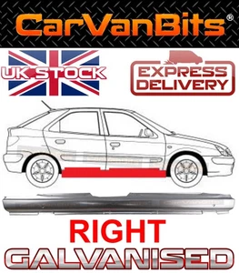 PER CITROEN XSARA 97-05 4/5 PORTE RIPARAZIONE BATTITACCO COMPLETO CARROZZERIA RUGGINE PANNELLO ESTERNO DESTRO - Foto 1 di 6