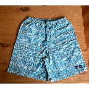 Patagonia Men's Baggies Shorts Long 7-Inch XS Tradewinds Mako Blue Used - Picture 1 of 5