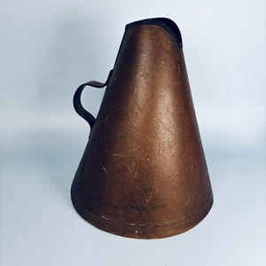 VINTAGE MEGAPHONE FIBREBOARD RAILWAY STATION ROWING SPORTS FORCES - Picture 1 of 12