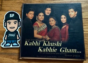 Kabhi Khushi Khabhie Gham CD BOOKLET FILM SOUNDTRACK MUSIK HINDI BOLLYWOOD SELTEN - Bild 1 von 3