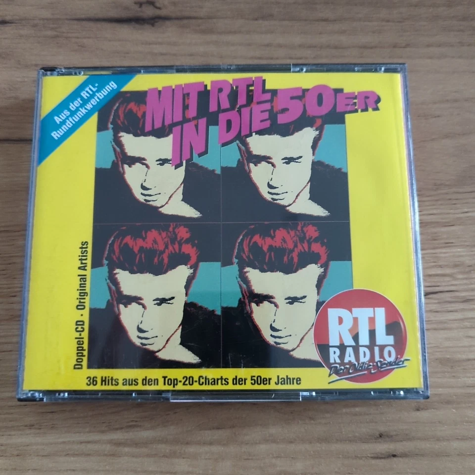 Mit RTL in die 50er - 2x CD Box - Zustand Sehr Gut @I13 - Bild 1 von 4
