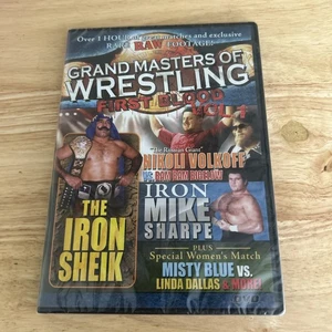 Grand Masters Of Wrestling First Blood, Vol. 1  DVD WWE Rare Raw Footage - NEW - Picture 1 of 6
