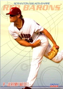2003 Choice Scranton/Wilkes-Barre Red Barons #25 Jeremy Wedel - Picture 1 of 2