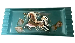 RARE 18 1/4" Sascha Brastoff California Art Pottery "Star Steed" Horse Ashtray - Picture 1 of 4