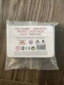 IL SIGNORE DEGLI ANELLI LO HOBBIT - PACCHETTO CARTE PROFILO NANI Sigillato Games Workshop - Foto 1 di 2