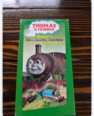 Thomas the Tank Engine and Friends Percy's Chocolate Crunch VHS 2003 Train Film - Image 1 of 3