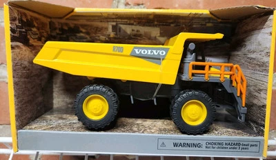 1/55 Scale Volvo R70D Rigid Hauler Dump Truck Plastic Toy New-Ray 32176 - Image 1 of 2