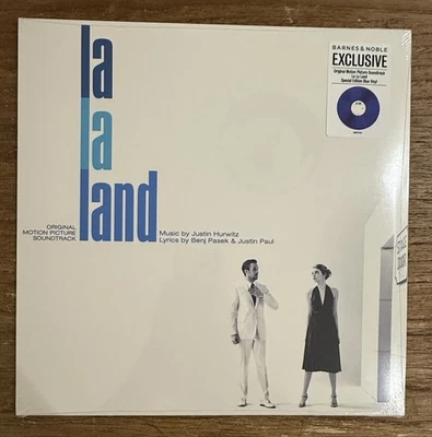 La La Land 🔵 Soundtrack OST Barnes & Noble Blue. Vinyl Justin Hurwitz OSCAR - Image 1 of 4