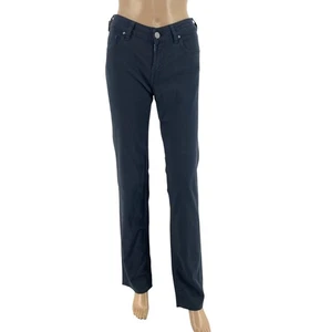 Pantalones de mezclilla ajustados JACOB COHEN para mujer azul oscuro PW711 W26 L34 hechos en Italia - Imagen 1 de 12