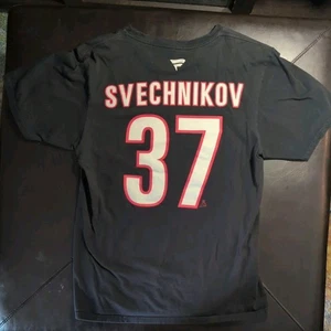Herren T-Shirt Andrei Svechinokov schwarz Carolina Hurricanes Name & Nummer S - Bild 1 von 3