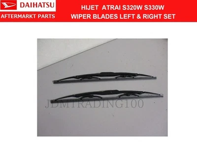 JUEGO LIMPIAPARABRISAS IZQUIERDA Y DERECHA VAGÓN DAIHATSU HIJET ATRAI S320W S330W Foto 1 de 3